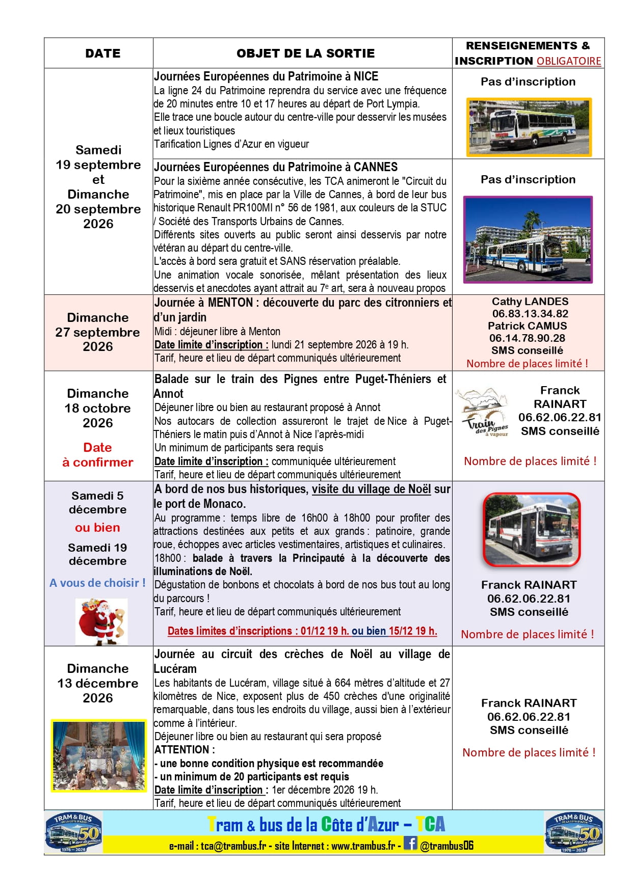 Calendrier prévisionnel sorties TCA 2026 06 03 2026 page 0002