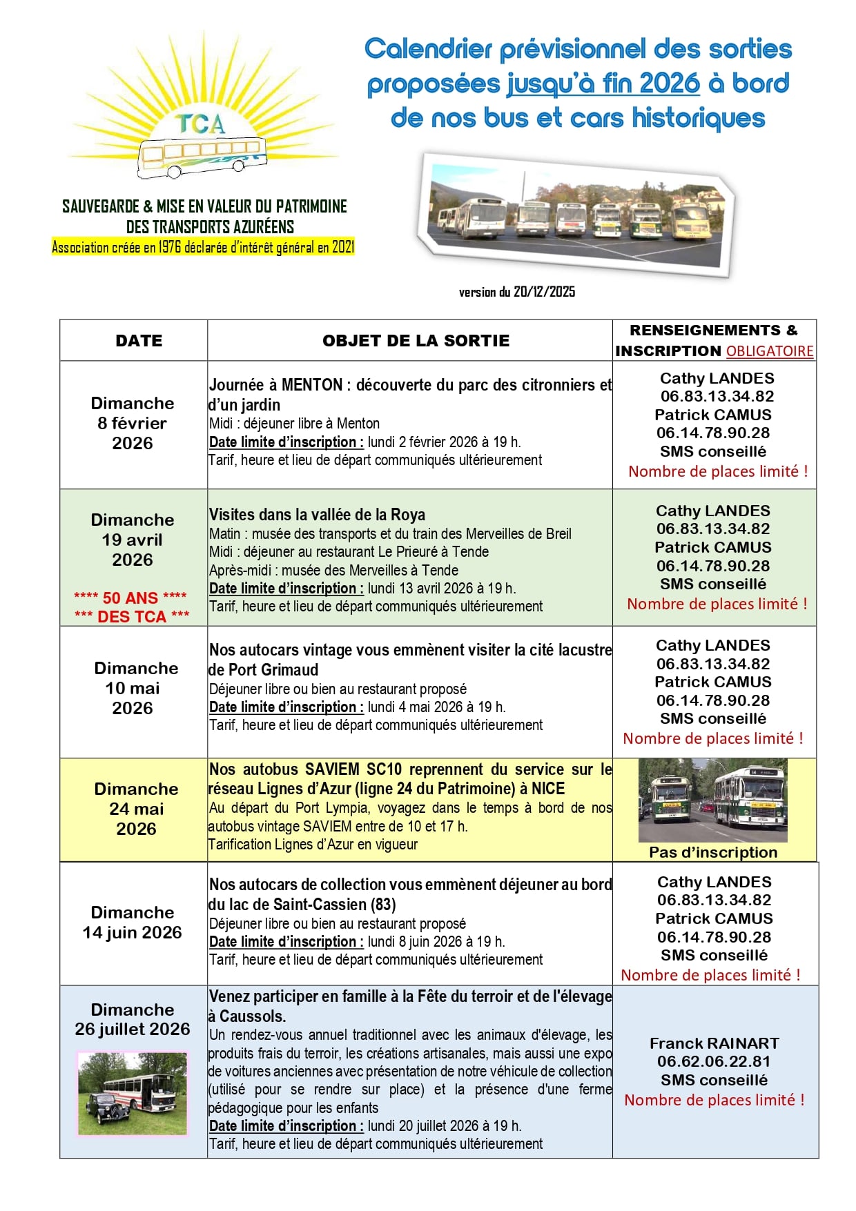 Calendrier prévisionnel sorties TCA 2026c page 0001 min